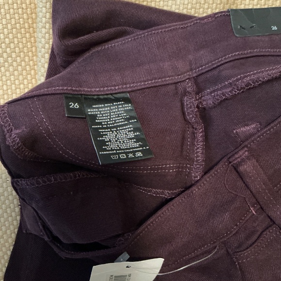 J BRAND NWT Dark Plum Skinny Jeans Sz 26 - Picture 4 of 11